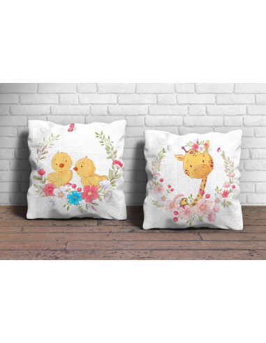 Almohadón animalitos super tiernos