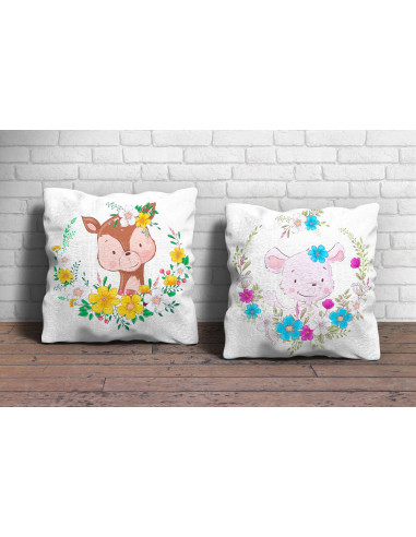 Almohadón animalitos super tiernos