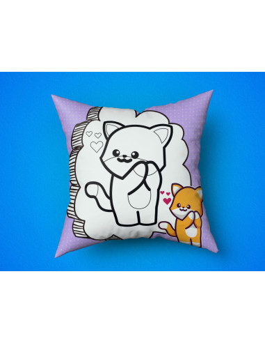 ALMOHADONES PARA PINTAR/COLOREAR