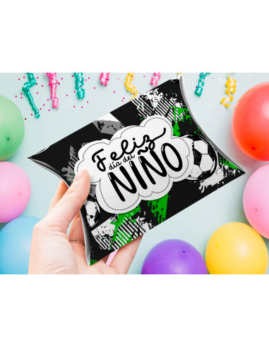 CAJA ALMOHADA DIA DEL NIÑO