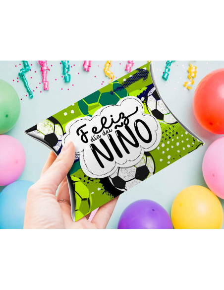 CAJA ALMOHADA DIA DEL NIÑO