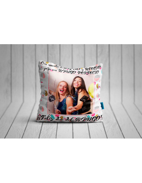 Almohadón día amigo