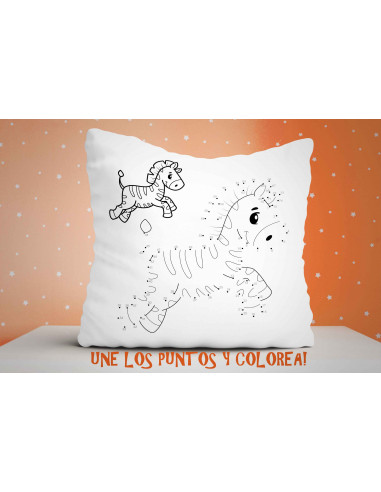 ALMOHADONES PARA UNIR Y PINTAR