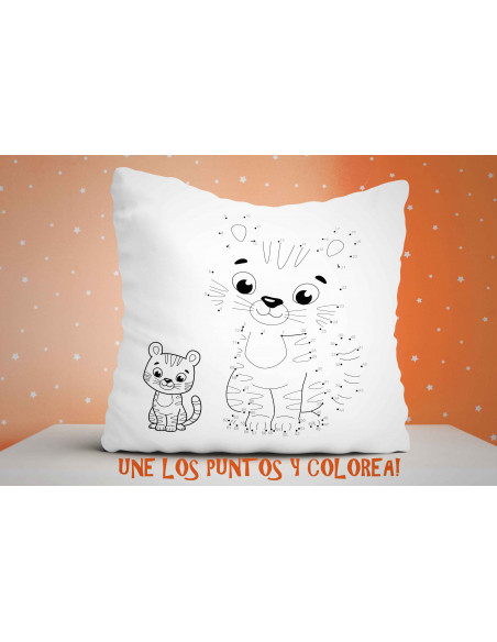 ALMOHADONES PARA UNIR Y PINTAR