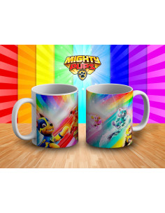 TAZAS PAWPATROL MIGHTY PUPS 2