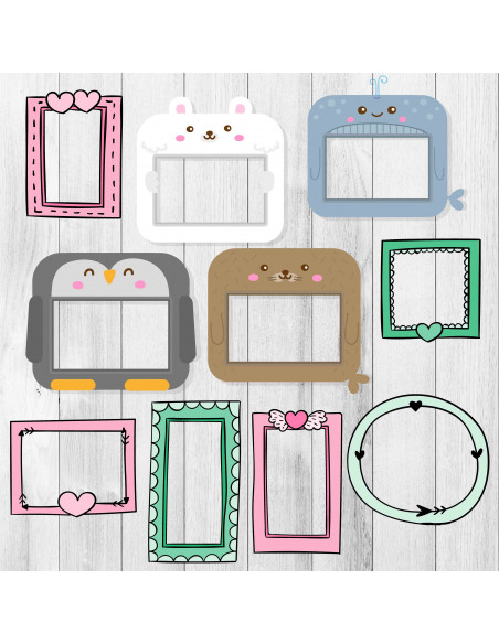 KIT IMPRIMIBLE FRAMES-MARCOS-BORDES