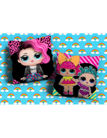 ALMOHADONES INFANTILES PACK 2