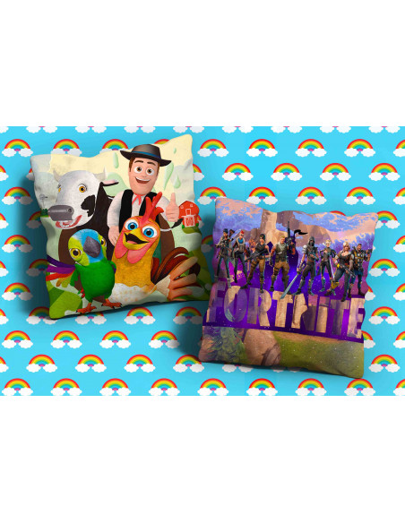 ALMOHADONES INFANTILES PACK 2