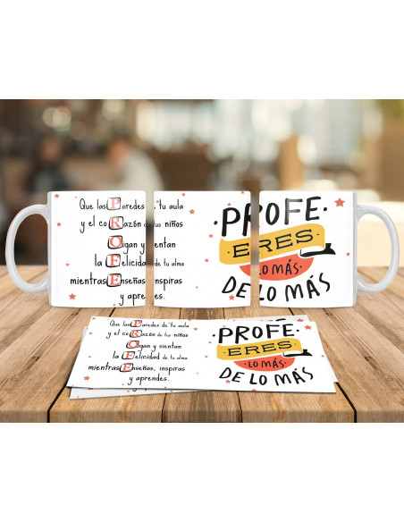 Tazas día Maestro