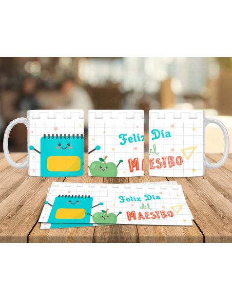 Tazas día Maestro