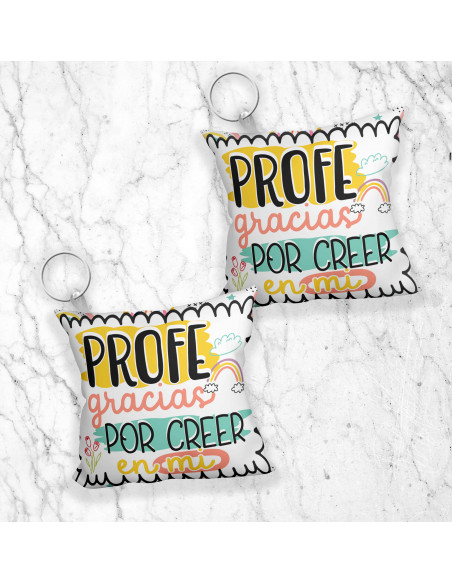 LLAVERO ALMOHADITA DIA DEL MAESTRO