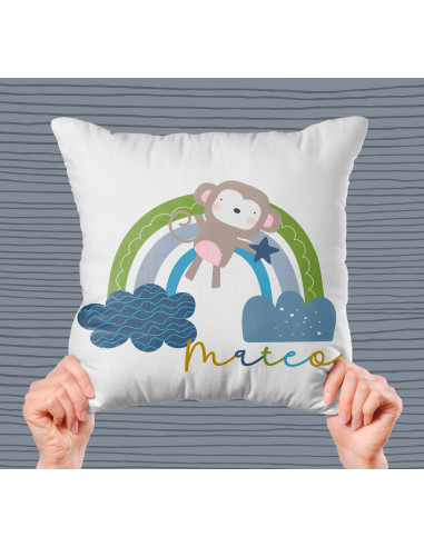 ALMOHADONES ANIMALITOS ARCOIRIS