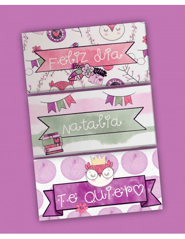 KIT IMPRIMIBLE CHOCOLATINES DIA DEL...