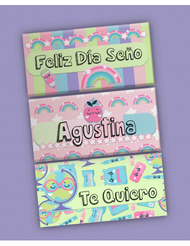 KIT IMPRIMIBLE CHOCOLATINES DIA DEL...