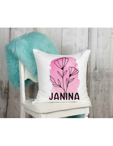 FLORES ACUARELA NOMBRES