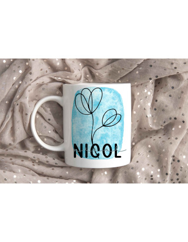 FLORES ACUARELA NOMBRES