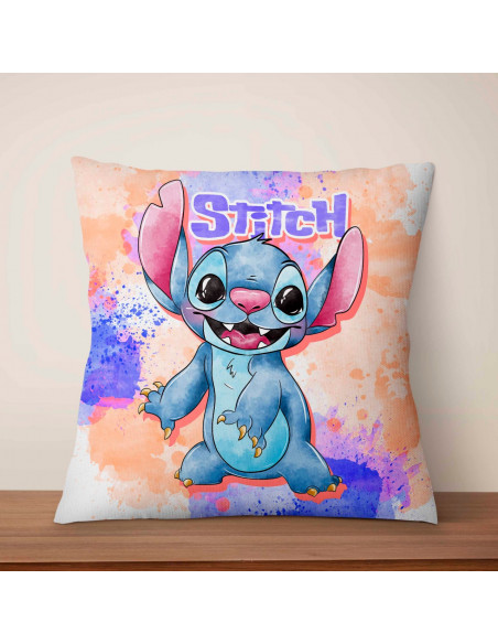 ALMOHADONES STITCH ACUARELA