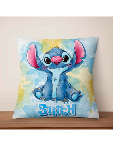 ALMOHADONES STITCH ACUARELA