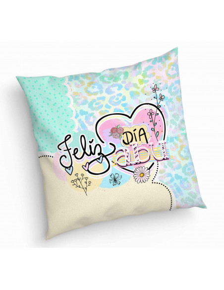 ALMOHADONES FRASES PASTELES