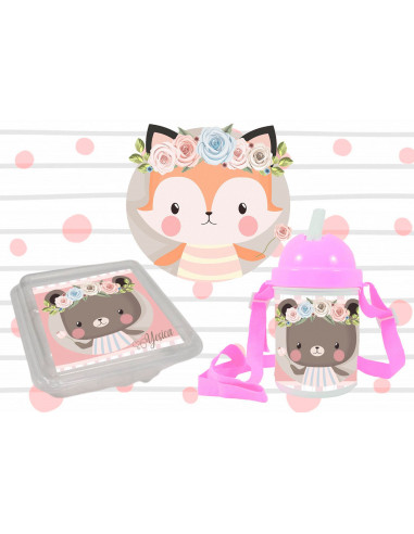 Pack Jardin - Animales del Bosque Nena