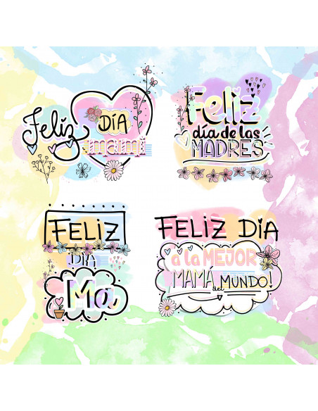 FRASES PASTELES DIA DE LA MADRE
