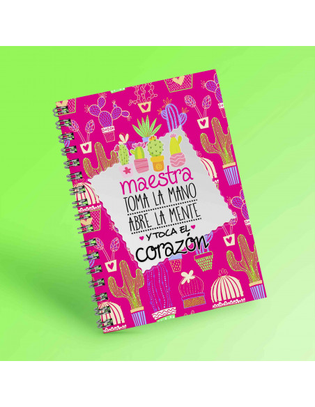 CUADERNO AGENDA DIA DEL MAESTRO