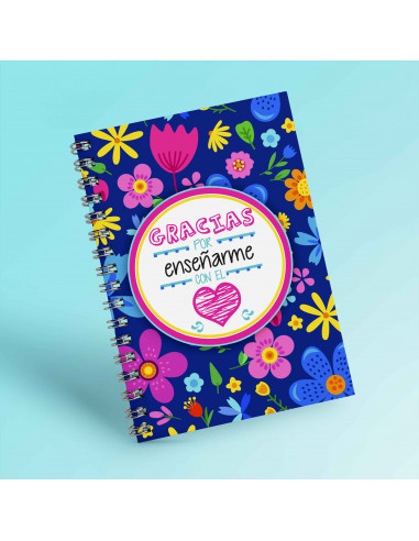 CUADERNO AGENDA DIA DEL MAESTRO