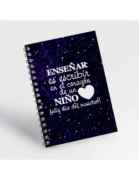 CUADERNO AGENDA DIA DEL MAESTRO