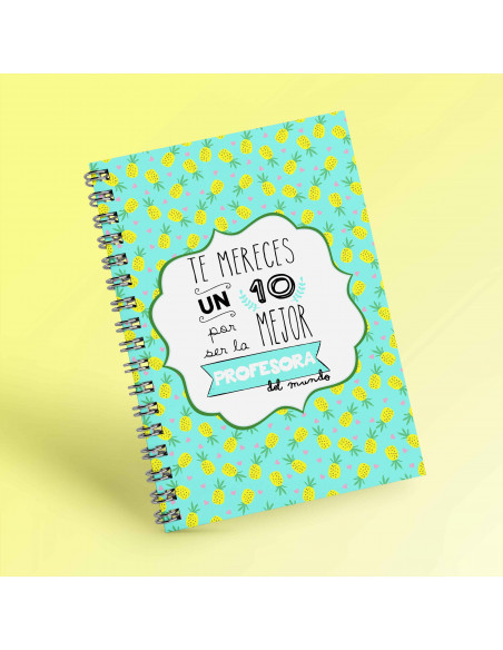 CUADERNO AGENDA DIA DEL MAESTRO