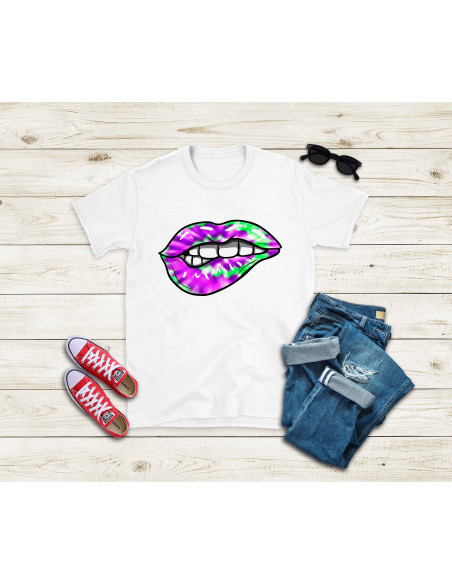 REMERAS LABIOS BOCA