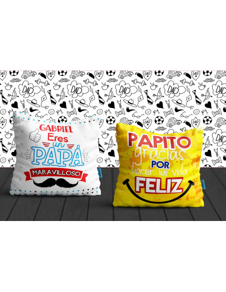 Almohadones día del Padre