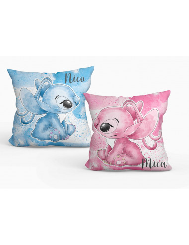 ALMOHADONES STITCH AMOR