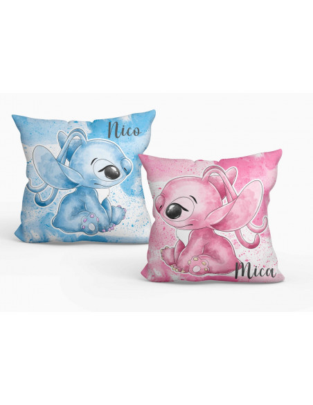 ALMOHADONES STITCH AMOR