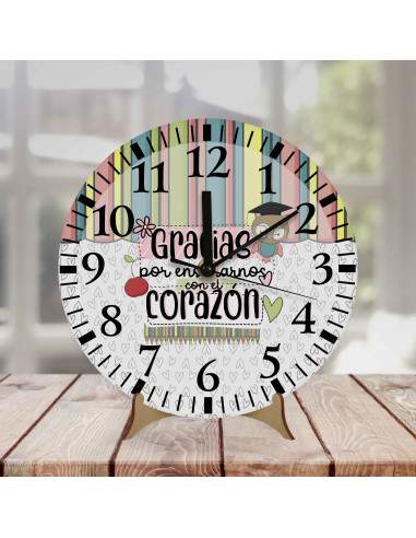 RELOJ DIA DEL MAESTRO