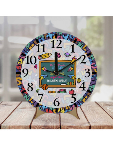 RELOJ DIA DEL MAESTRO