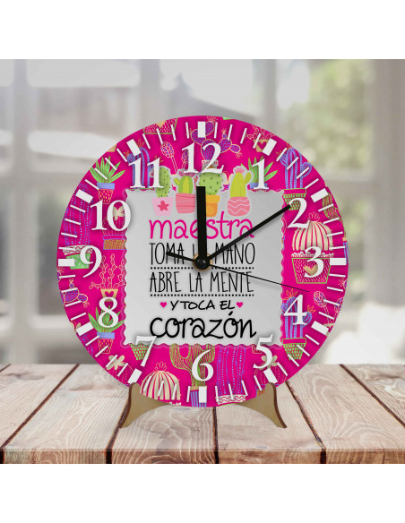 RELOJ DIA DEL MAESTRO