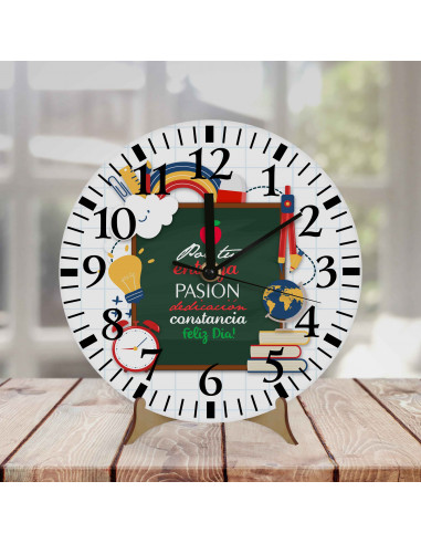 RELOJ DIA DEL MAESTRO