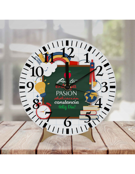 RELOJ DIA DEL MAESTRO