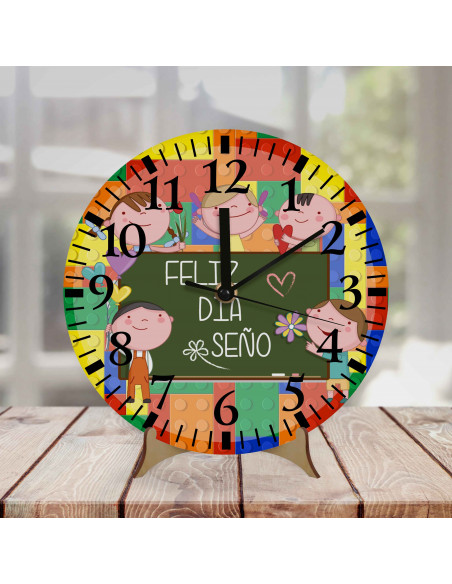 RELOJ DIA DEL MAESTRO