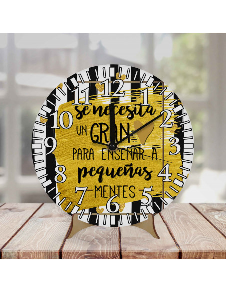 RELOJ DIA DEL MAESTRO