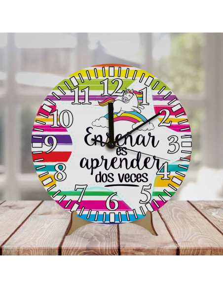 RELOJ DIA DEL MAESTRO