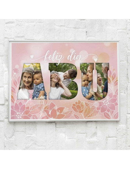Cuadro Foto Dia De La Madre Abuela
