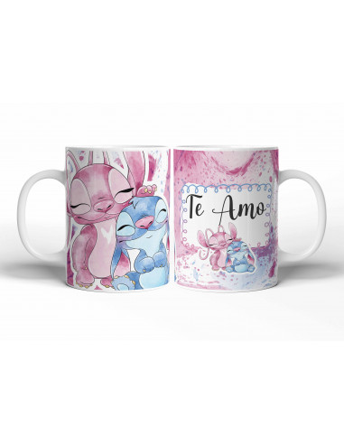 TAZAS STITCH AMOR PAREJA