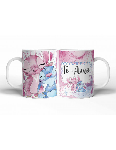 TAZAS STITCH AMOR PAREJA