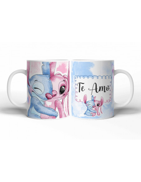 TAZAS STITCH AMOR PAREJA