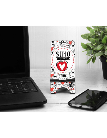 SOPORTE PARA CELULAR DIA DEL MAESTRO