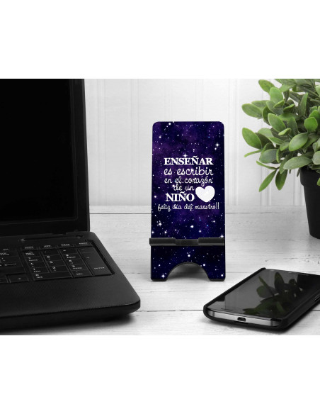 SOPORTE PARA CELULAR DIA DEL MAESTRO