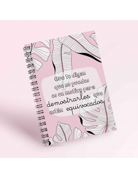 CUADERNO TROPICALES FRASES