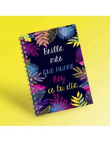 CUADERNO TROPICALES FRASES