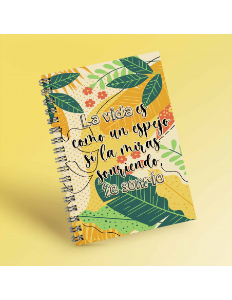 CUADERNO TROPICALES FRASES